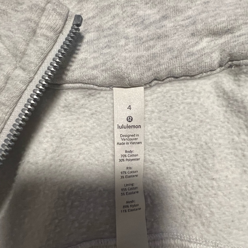 Lululemon full zip scuba hoodie - Picture 3 of 3